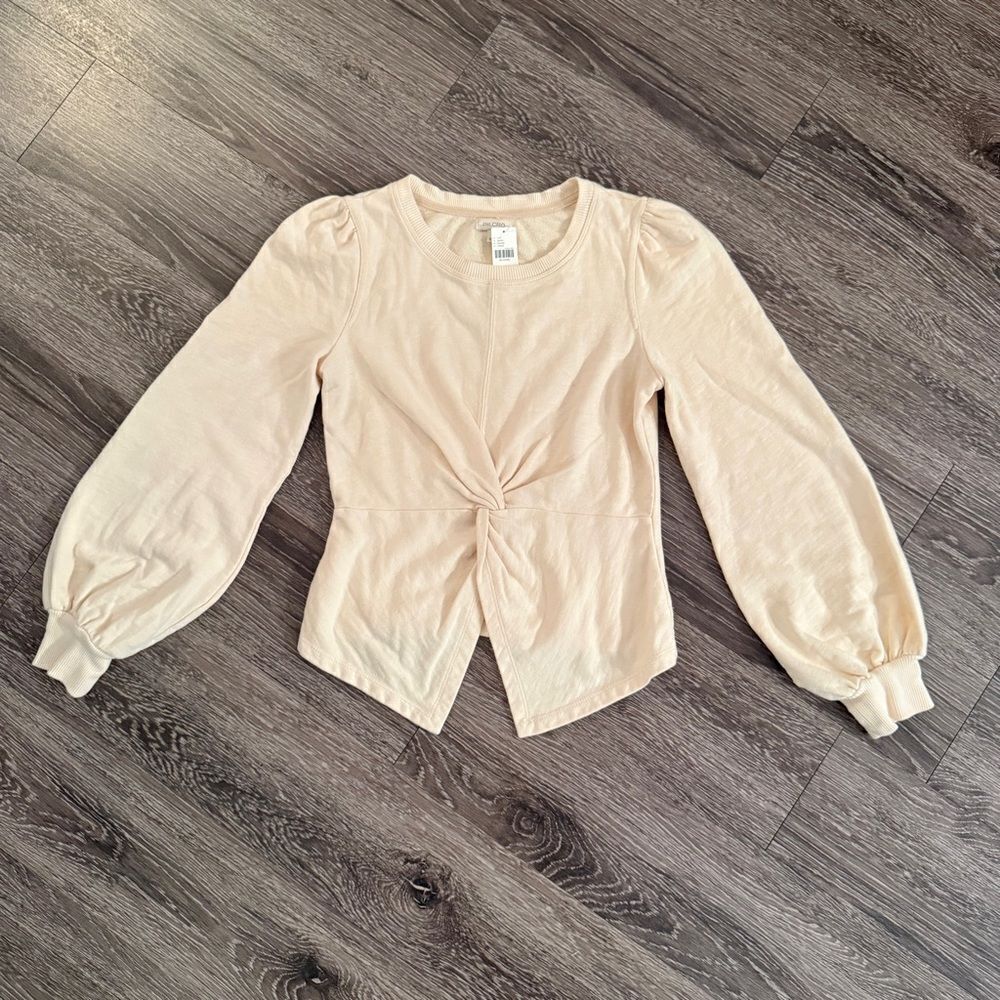 Pilcro Twist Front Sweatshirt New